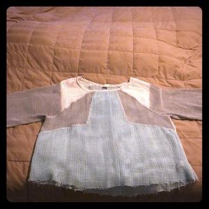 Free People oversized shirt